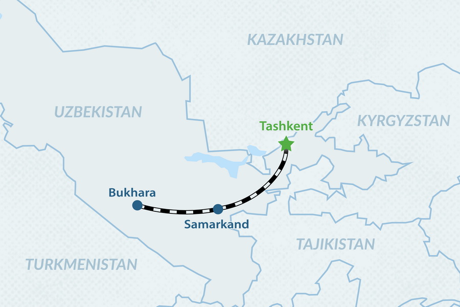 Bukhara e Samarcanda da Tashkent: Tour Completo 4 Giorni